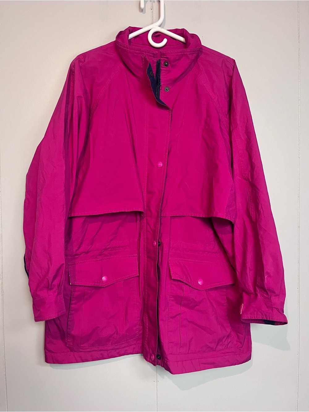 Eddie Bauer Outdoor Outfitters Magenta Pink Utility Jacket XL